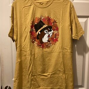 Yellow T-Shirt with BUCEES LARGE